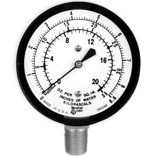 Marsh Bellofram Diaphragm Gauge
